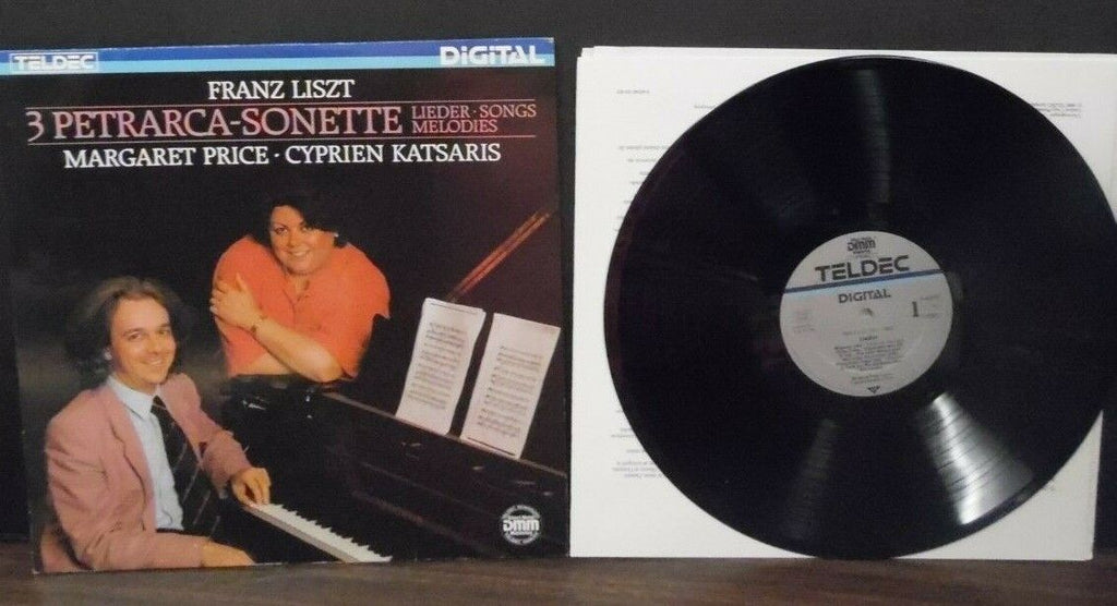 Franz Liszt 3 Petrarca-Sonette Lieder Songs Melodies vinyl 6.43342 012619LLE