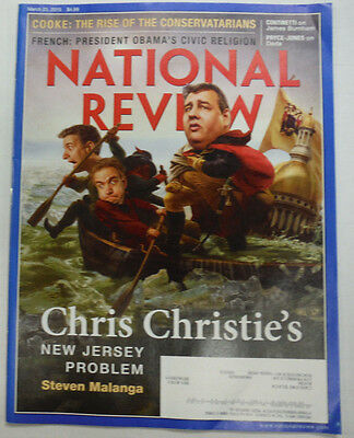 National Review Magazine Chris Christie & Cooke & French March 2015 051915R2