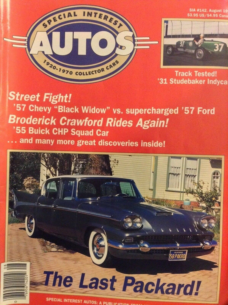 Special Interest Autos Magazine '57 Chevy Black Widow August 1994 042118nonrh
