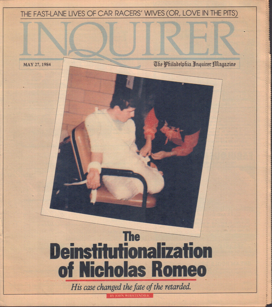 Philadelphia Inquirer Magazine May 27 1984 Nicholas Romeo 042420DBE