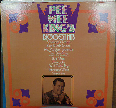 Pee Wee King's Biggest Hits 33 RPM VG++ 110215 TLJ