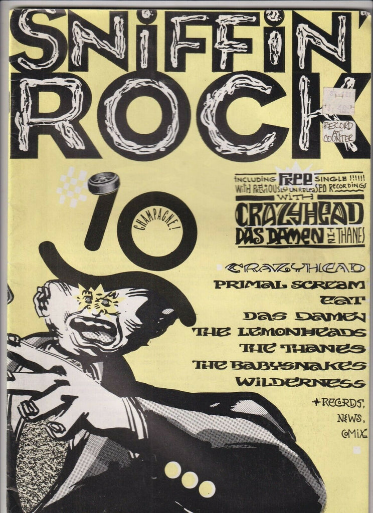 Sniffin' Rock Mag Crazyhead Das Damen September 1989 121119nonr