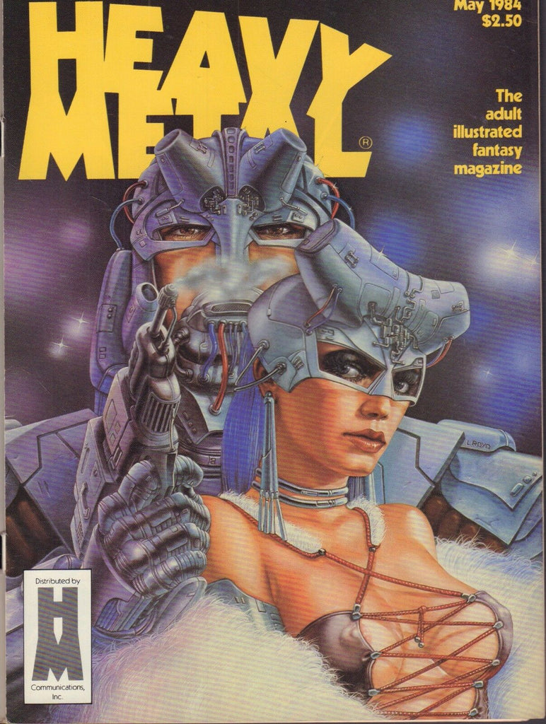 Heavy Metal May 1984 Fantasy Magazine 011417DBE2