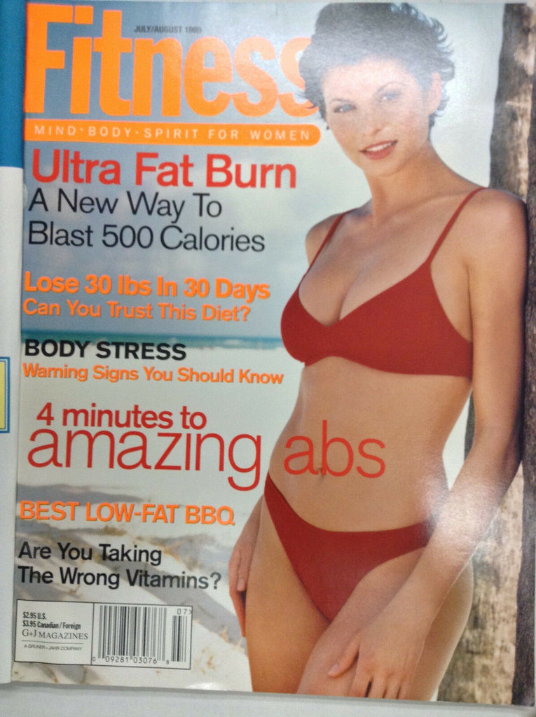 Fitness Magazine Ultra Fat Burn Blast 500 Calories July/August 1998 081017nonrh