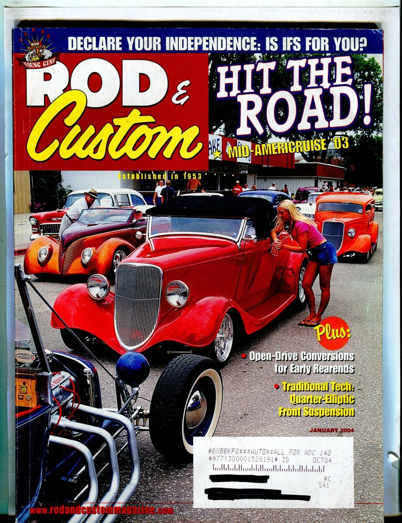 Rod & Custom Magazine January 2004 EX w/ML 021817jhe