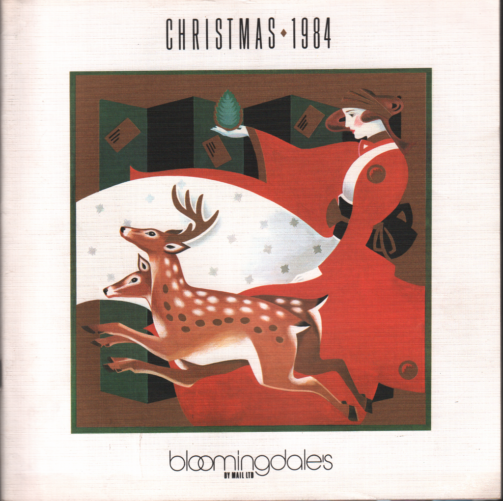 Bloomingdales Christmas 1984 Clothing Fashion Rare Vintage Catalog 061820AME2