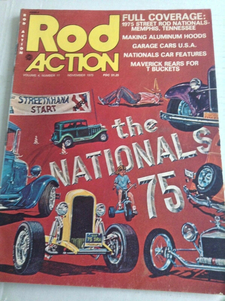 Rod Action Magazine The Nationals 75 Aluminum Hoods November 1975 032317NONRH