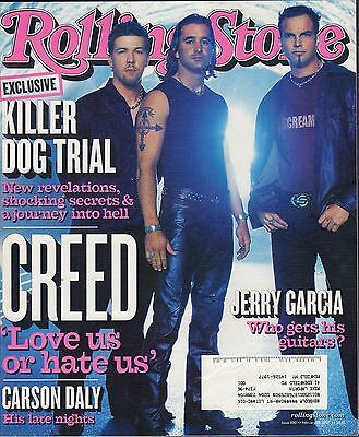 Rolling Stone February 28 2002 Creed, Jerry Garcia w/ML VG 082916DBE
