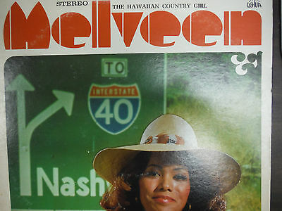 THE HAWAIIAN COUNTRY GIRL MELVEEN 33RPM EX 111615 TLJ
