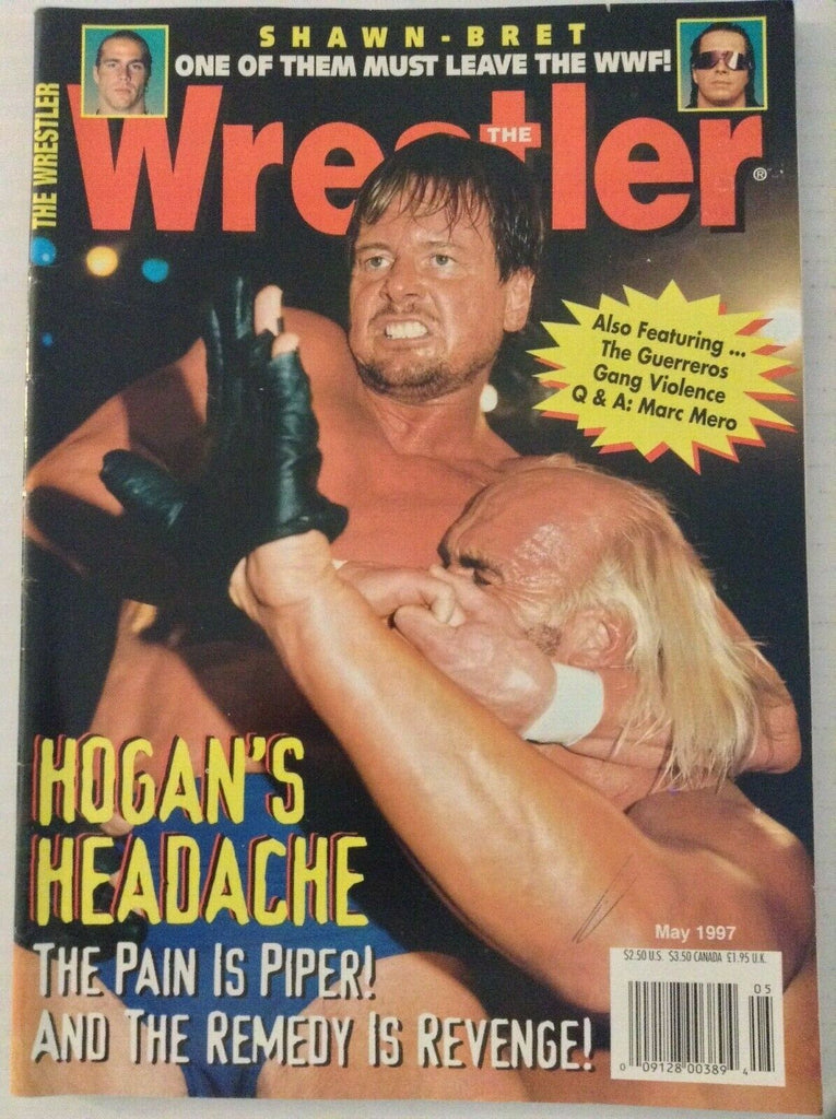 The Wrestler Magazine Hulk Hogan Bret Hart May 1997 022019nonrh