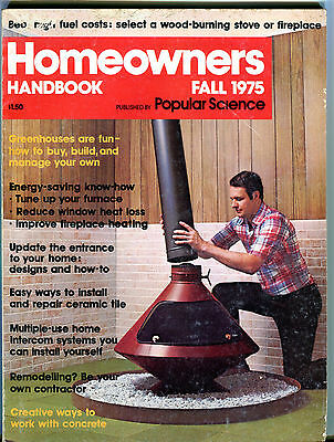 Homeowners Handbook Fall 1975 By Popular Science VGEX 022316jhe