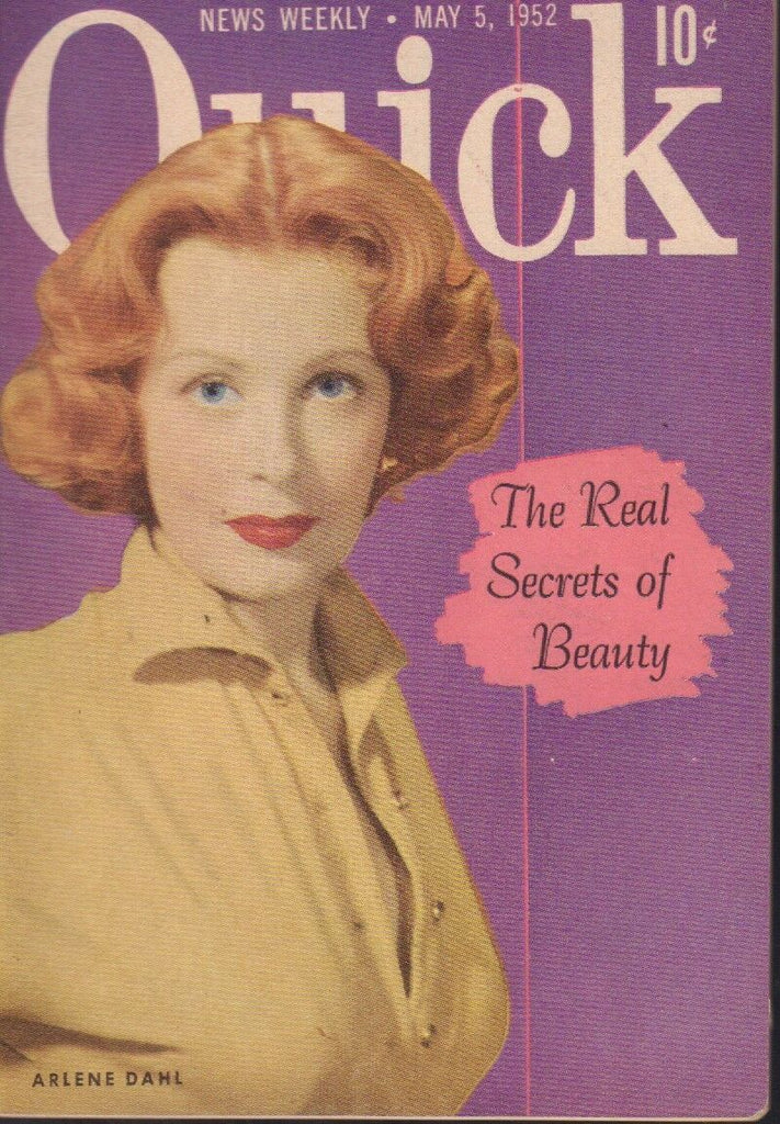 Quick News Weekly May 5 9152 Arlene Dahl Cheesecake Pin Up 091318AME