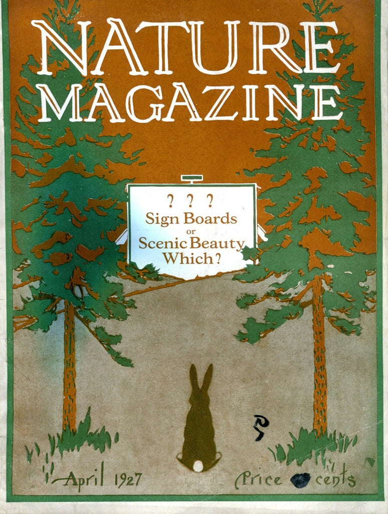 Nature Magazine April 1927 Sign Boards VG No ML 020617jhe