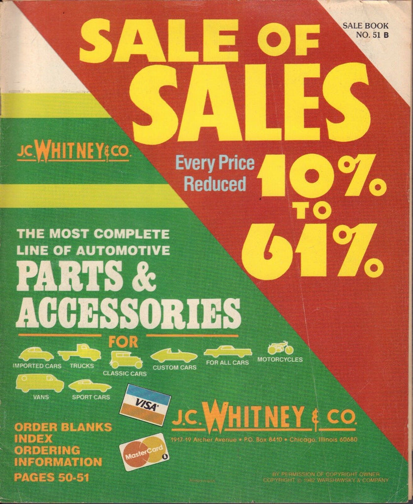 J.C. Whitney & Co Parts & Accessories 1982 050317nonDBE2