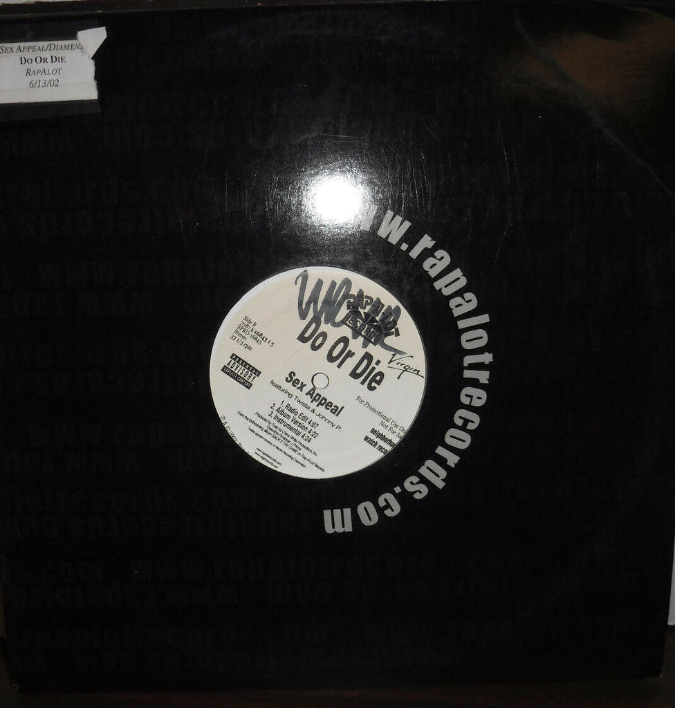 Do or Die Sex Appeal 12" single Rap-a-lot records PROMO SPRO16843 010218LLE