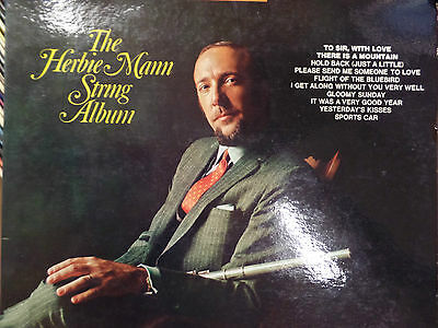 The Herbie Mann Strung Album 33 RPM EX 111115 TLJ