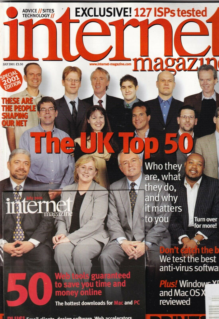 Internet Magazine The Uk Top 50 July 2001 090319nonr