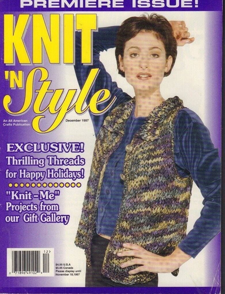 Knit & Style Magazine Thrilling Threads December 1997 061218nonr