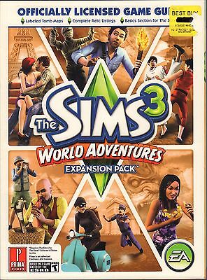 The Sims 3 World Adventures Expansion Pack Game Guide VG 042816DBE