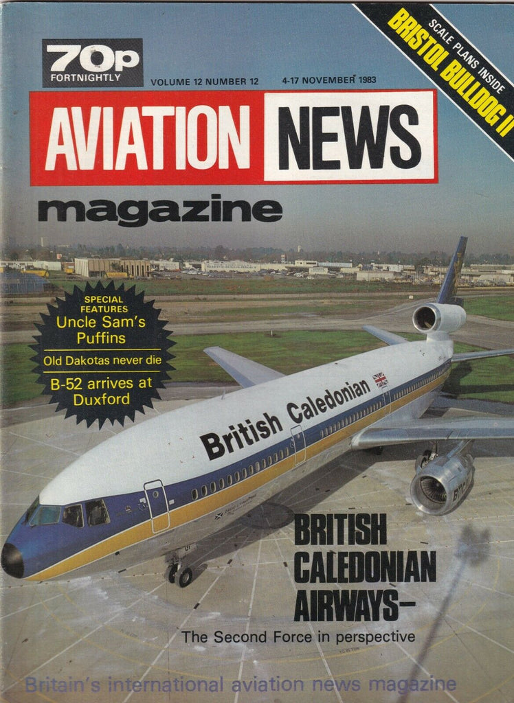 Aviation News Mag British Caledonian Airways November 4, 1983 092619nonr