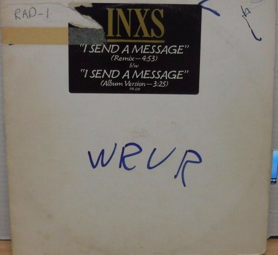 INXS I Send a Message Single DJ Copy 33rpm 071917DBE