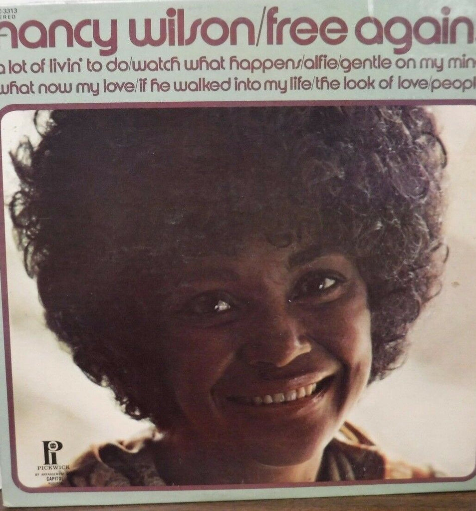 Nancy Wilson Free again 33RPM SPC3313 010117LLE #2