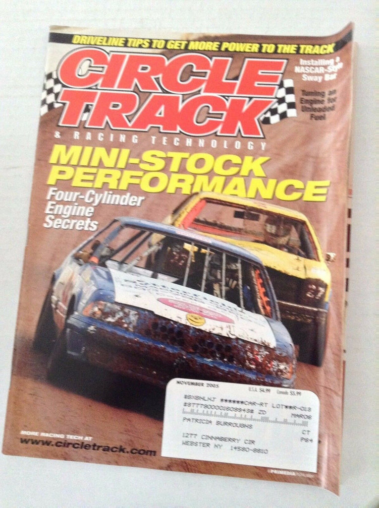 Circle Track Magazine Mini-Stock Performance November 2005 040517NONRH
