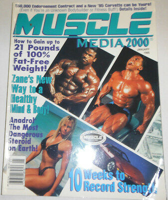 Muscule Media 2000 Magazine 10 Weeks To Record Strength January 1995 110714R