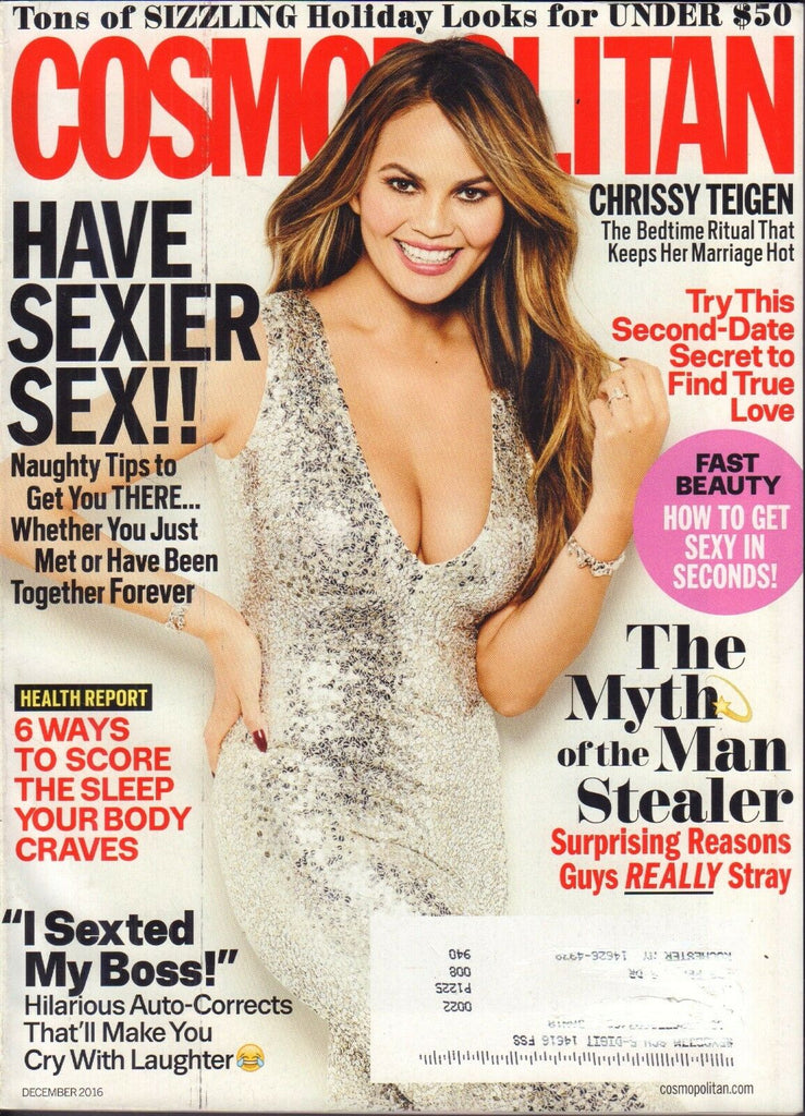 Cosmopolitan December 2016 Chrissy Teigen w/ML 012117DBE2