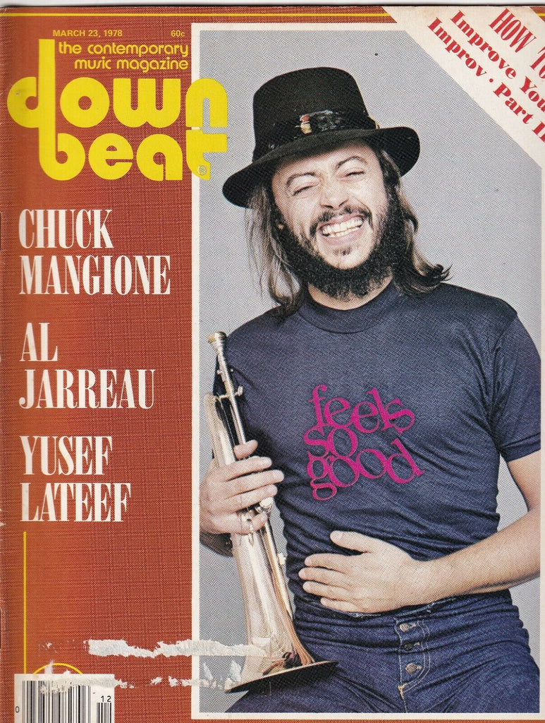 Down Beat Mag Chuck Mangione Al Jarreau March 23, 1978 101219nonr