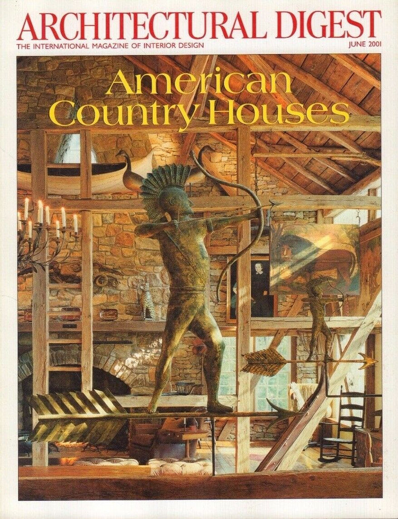 Architectural Digest June 2001 American Country Houses 021417DBE4