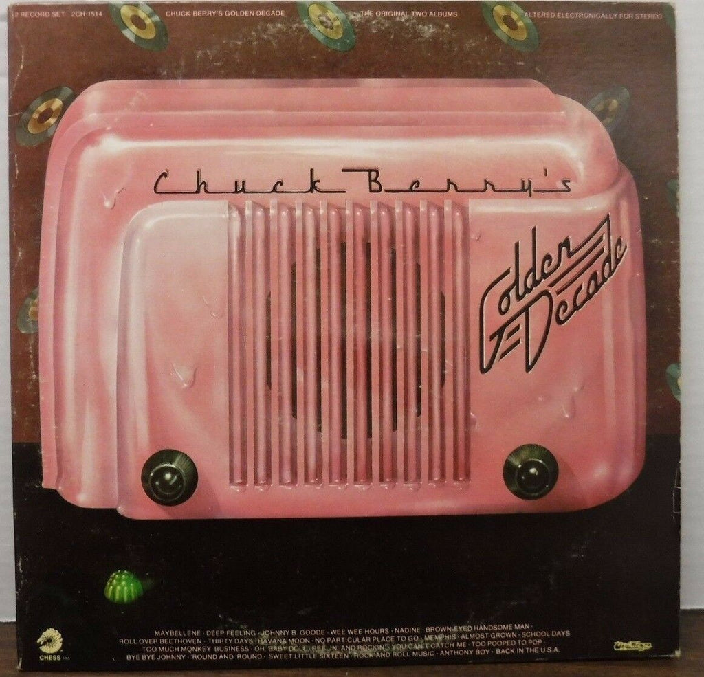 Chuck Berry's Golden Decade 2-record set 2CH-1514 111116LLE