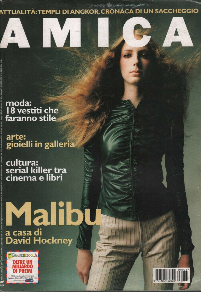 Amica Italian Fashion Magazine August 25 1999 David Hockney 011321ame