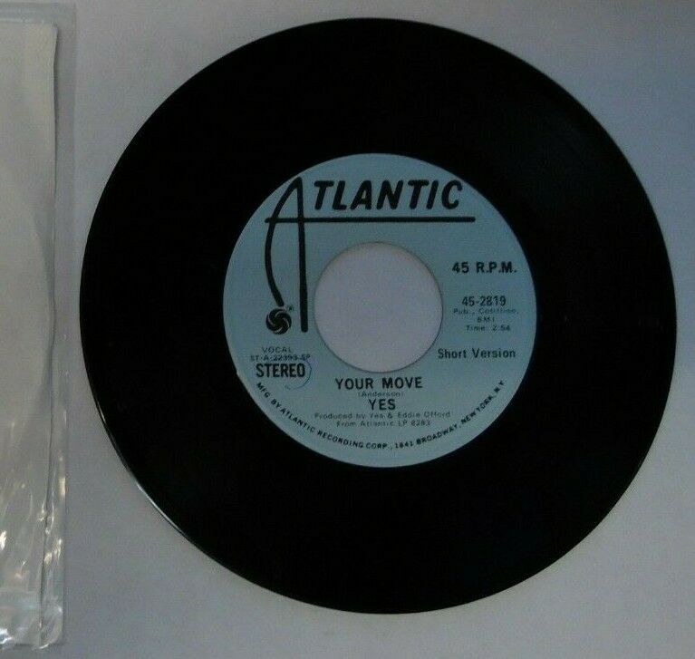 Yes Your Move 45 RPM #2819 022920LLE45