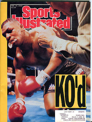 Sports Illustrated Magazine February 19 1990 Mike Tyson EX 040416jhe