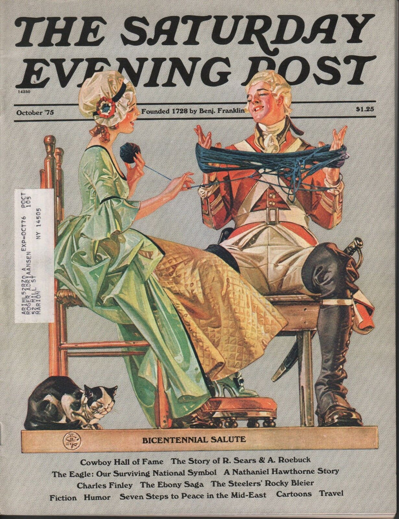 Saturday Evening Post Magazine October 1975 Bicentennial Issue w/ML 062618DBE