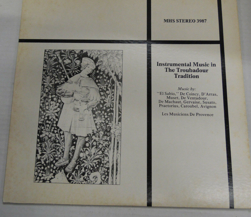 Instrumental Music In The Troubadour Tradition MHS3987 33RPM 031717RR