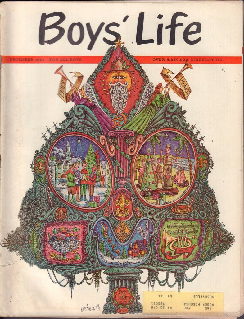 Boy's Life December 1964 Christmas Scouting w/ML 011717DBE