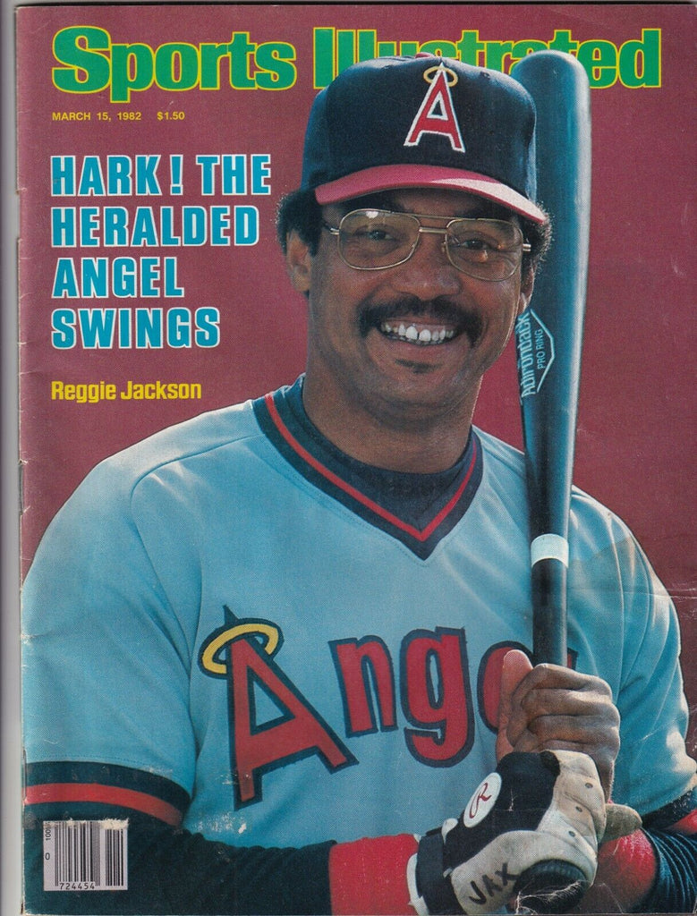 Sports Illustrated Reggie Jackson The Angels March 15, 1982 091619nonr