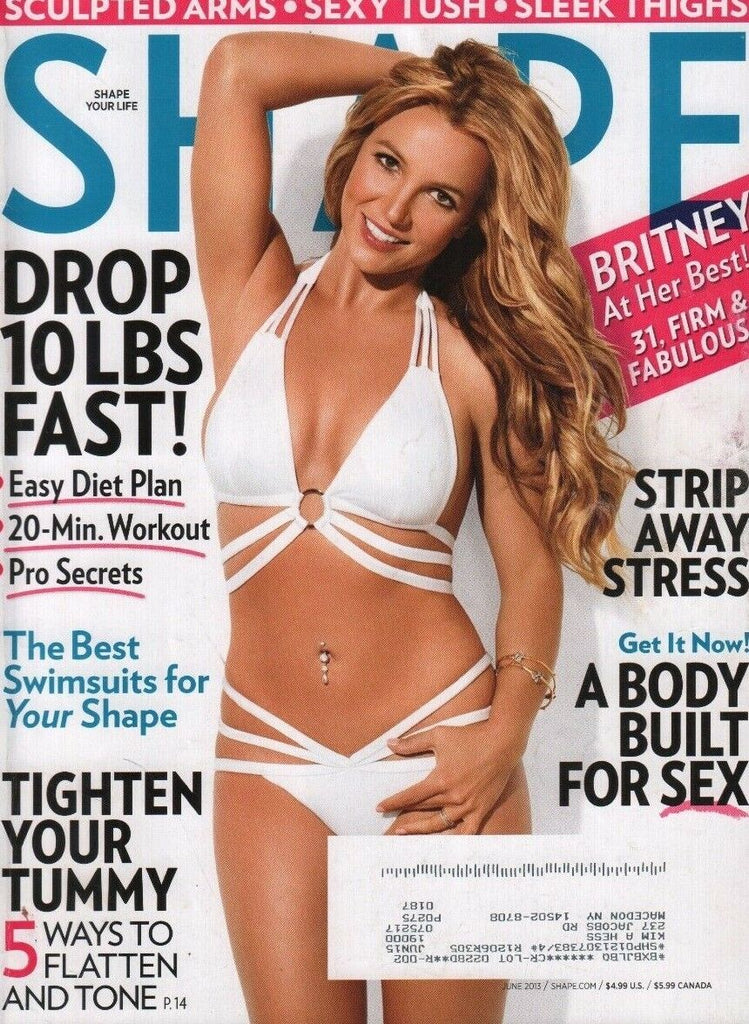 Shape June 2013 Britney Spears w/ML 052918DBE