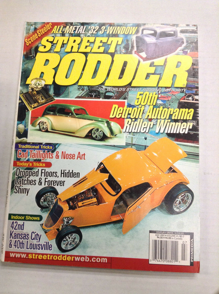Street Rodder Magazine 50th Detroit Autorama July 2002 031017NONRH