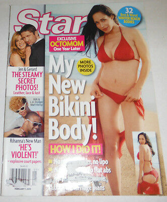 Star Magazine Octomom & Gerard Butler February 2010 071314R