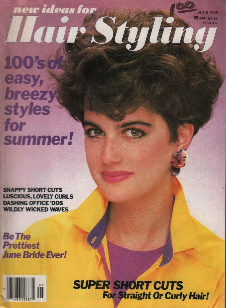 New Ideas for Hair Styling June 1985 Vintage Hairstyles 072619AME2
