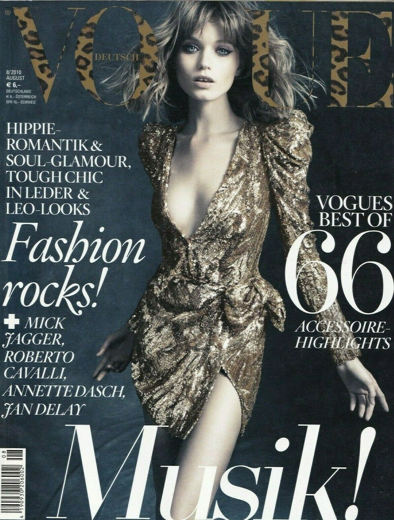 Vogue Deutsch August 2010 Mick Jagger Roberto Cavalli 060719DBE