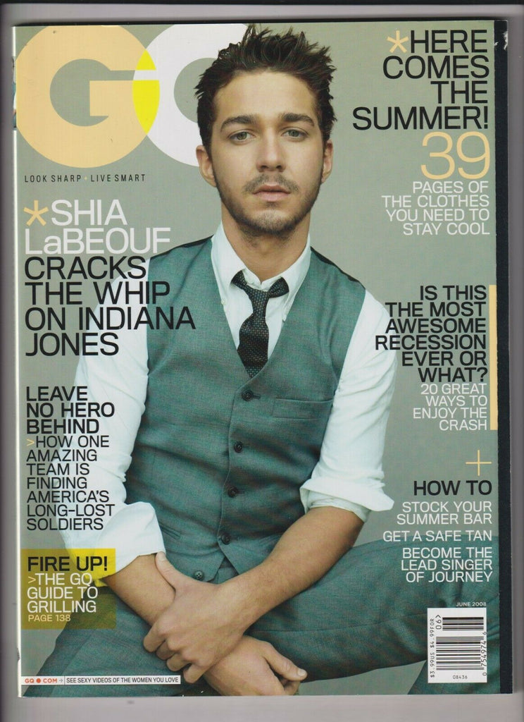 GQ Mag Shia Labeouf Here Comes Summer June 2008 030720nonr