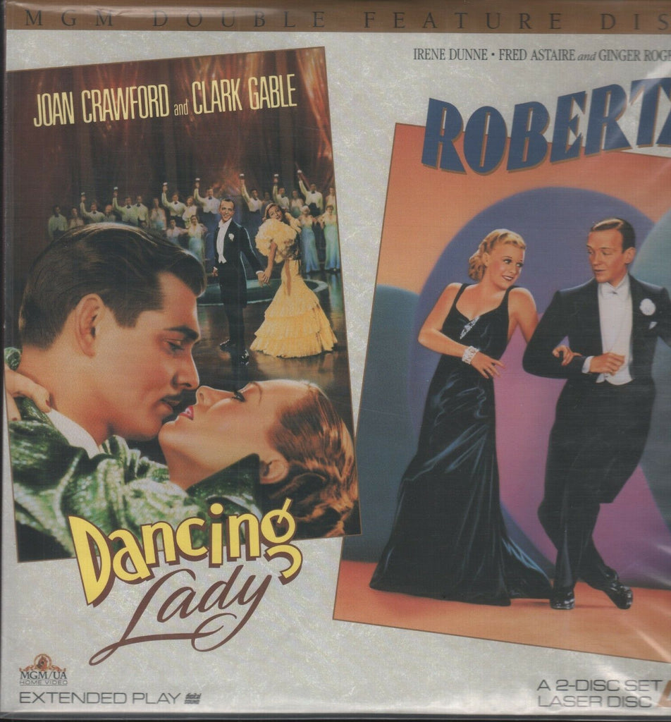 Dancing Lady Roberta MGM/UA Double 1991 B&W Laserdisc 110818AMLD2