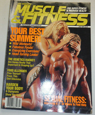 Muscle & Fitness Magazine Mohammed Benaziza Shawn Ray July 1991 120914R2