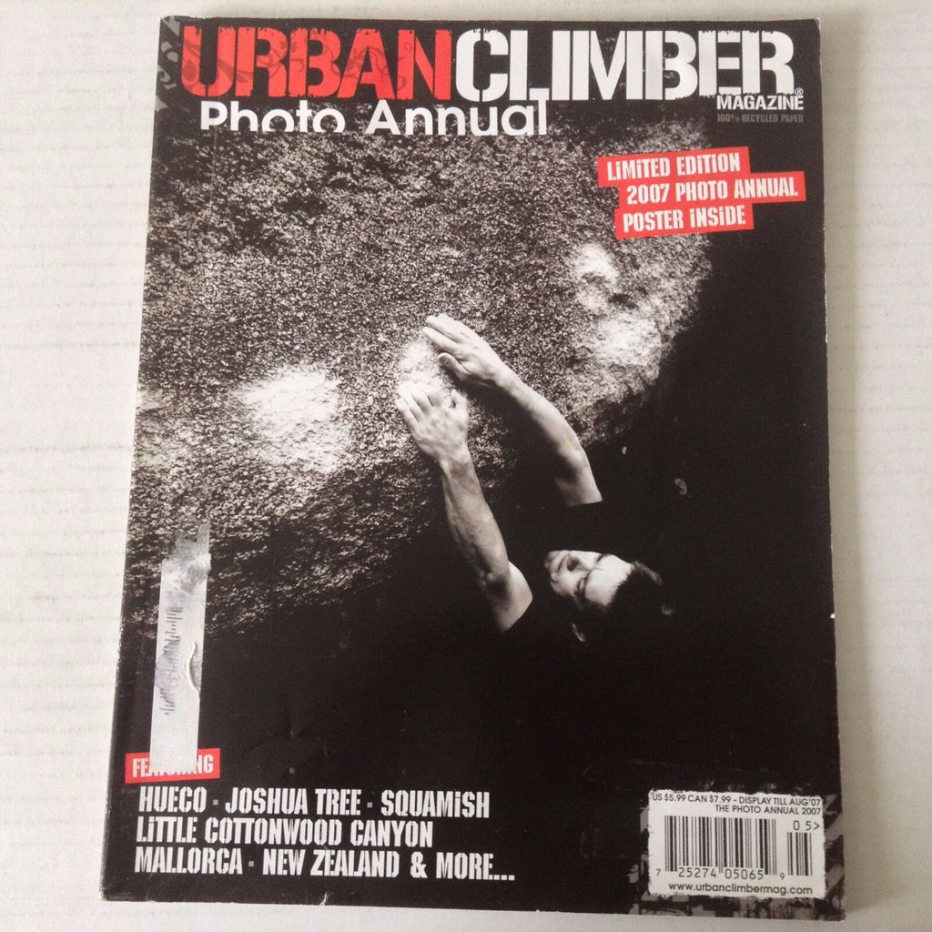 Urban Climber Magazine 2007 Photo Annual Poster Bonus 052017nonrh
