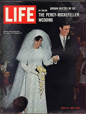 Life Magazine April 14 1967 Birthday Mrs. John D Rockefeller IV VG 050316DBE