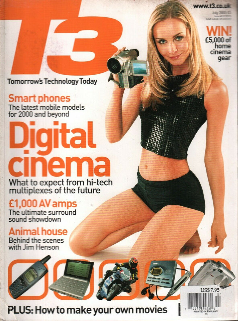 T3 UK Technology Magazine July 2000 Jim Henson Animal House 012220AME2